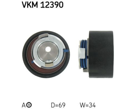 Poulie-tendeur, courroie crantée VKM 12390 SKF