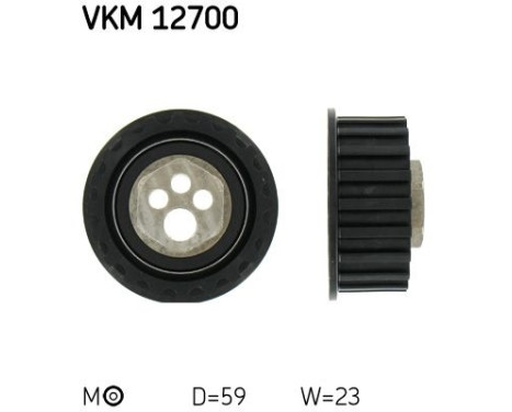 Poulie-tendeur, courroie crantée VKM 12700 SKF