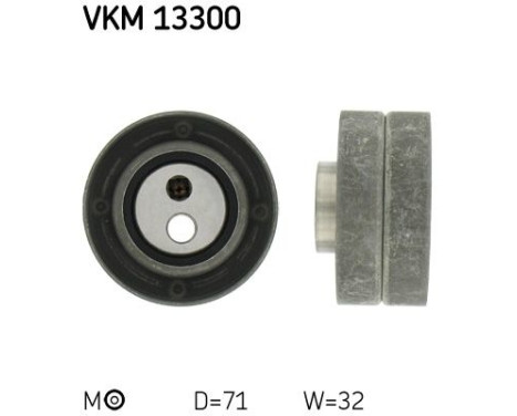 Poulie-tendeur, courroie crantée VKM 13300 SKF