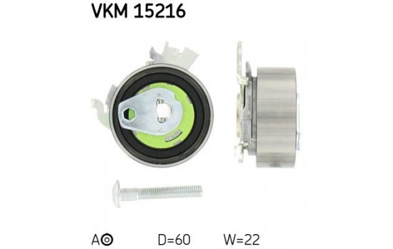 Poulie-tendeur, courroie crantée VKM 15216 SKF