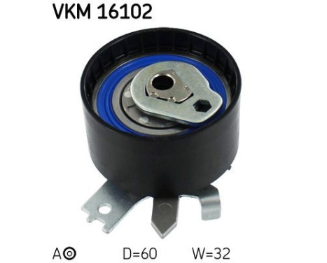 Poulie-tendeur, courroie crantée VKM 16102 SKF