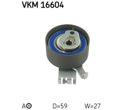 Poulie-tendeur, courroie crantée VKM 16604 SKF