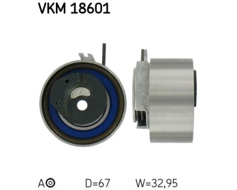 Poulie-tendeur, courroie crantée VKM 18601 SKF