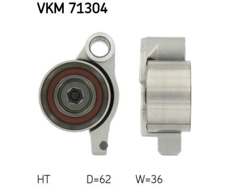 Poulie-tendeur, courroie crantée VKM 71304 SKF