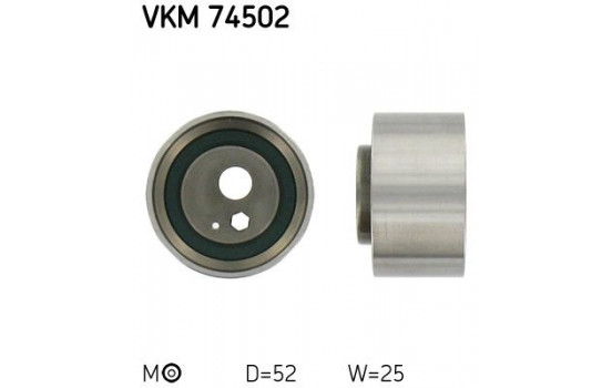 Poulie-tendeur, courroie crantée VKM 74502 SKF