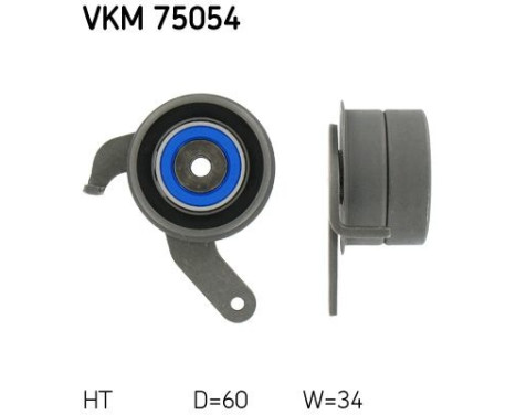 Poulie-tendeur, courroie crantée VKM 75054 SKF