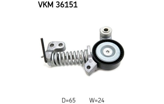 Poulie tendeur, courroie poly trapézoïdale VKM 36151 SKF