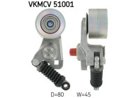 Poulie tendeur, courroie poly trapézoïdale VKMCV 51001 SKF