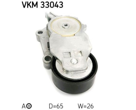 Poulie-tendeur, courroie trapézoïdale à nervures VKM 33043 SKF, Image 2