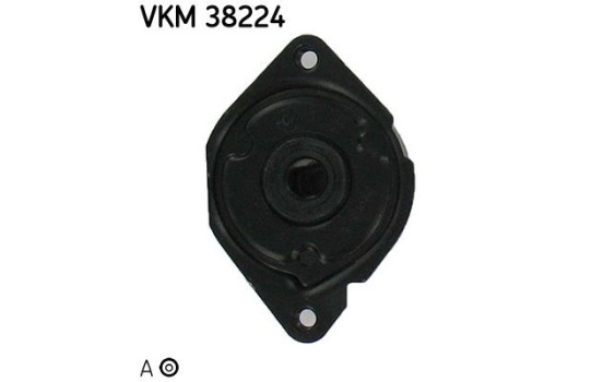 Poulie-tendeur, courroie trapézoïdale à nervures VKM 38224 SKF, Image 3