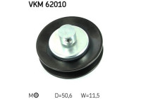 Poulie-tendeur, courroie trapézoïdale VKM 62010 SKF