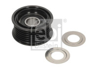 Rouleau de guidage/rouleau de déviation, courroie Poly V 195021 FEBI