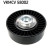 Rouleau de guidage/rouleau de renvoi, courroie trapézoïdale Poly VKMCV 58002 SKF