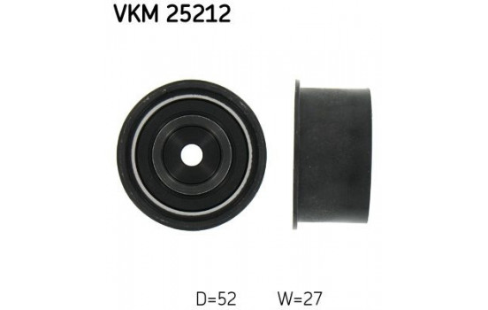 Poulie renvoi/transmission, courroie de distribution VKM 25212 SKF