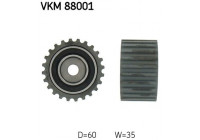 Poulie renvoi/transmission, courroie de distribution VKM 88001 SKF