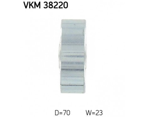 Poulie-tendeur, courroie trapézoïdale à nervures VKM 38220 SKF, Image 4