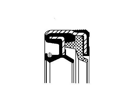 Bague d'étanchéité, différentiel