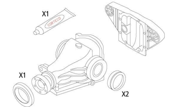 Jeu de joints, différentiel, Image 2