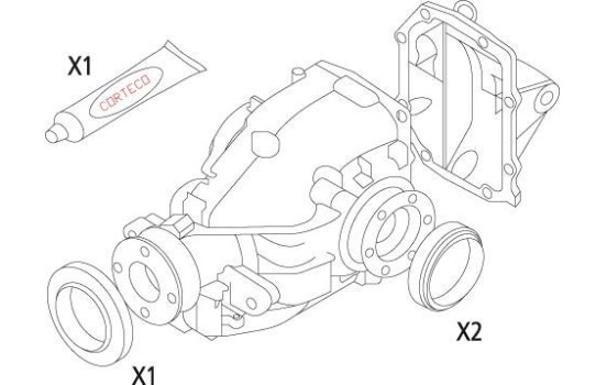 Jeu de joints, différentiel, Image 3