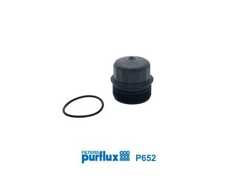 Couvercle, boîtier de filtre à huile
