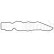 Joint, couvercle de carter de distribution 571.760 Elring, Vignette 2