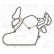 Joint, couverle de carter (carter de vilebrequin), Vignette 2