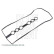 Joint de cache culbuteurs ADT36738 Blue Print, Vignette 2