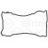 Joint de couvercle de soupape 466.500 Elring, Vignette 2