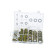 Assortiment d'anneaux de bouchon de vidange en caoutchouc 150 pcs