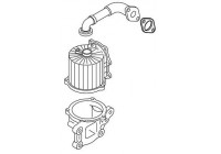 Joint spi de vilebrequin, ventilation du carter-moteur