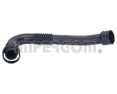 Tuyau, ventilation du bloc moteur