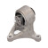 Palier de support de corps d'essieu/moteur 196216 FEBI