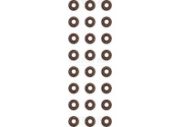 Jeu de joints d'étanchéité, tige de soupape
