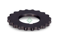 Roue dentée, vilebrequin