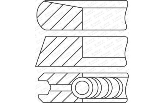 jeu de segments de piston, Image 4