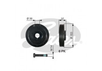Poulie, vilebrequin DriveAlign®