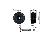 Poulie, vilebrequin DriveAlign®