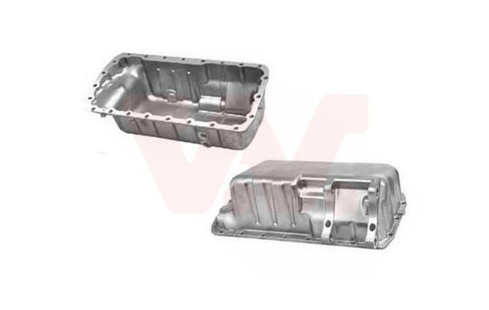 CARTER D'HUILE ALUMINIUM PSA 1,8D / 1,9D + AC 0903071 Van Wezel, Image 2