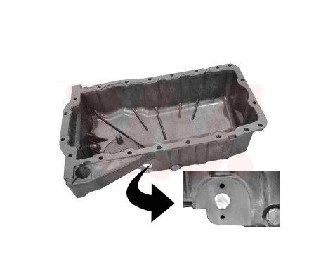 Carter d'huile 5888072 Van Wezel