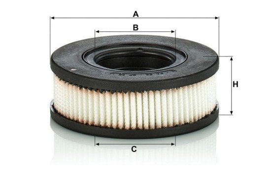 Filtre, reniflard de carter, Image 2