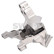 Palier de support de corps d'essieu/moteur