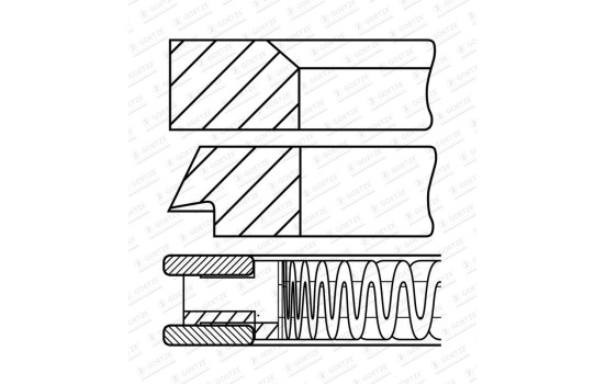 jeu de segments de piston, Image 2