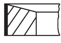 Jeu de segments de piston