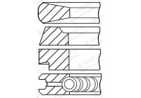 jeu de segments de piston