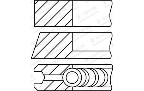 jeu de segments de piston, Image 3