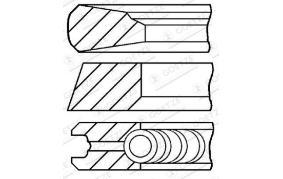 jeu de segments de piston, Image 3