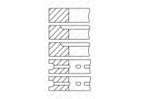jeu de segments de piston