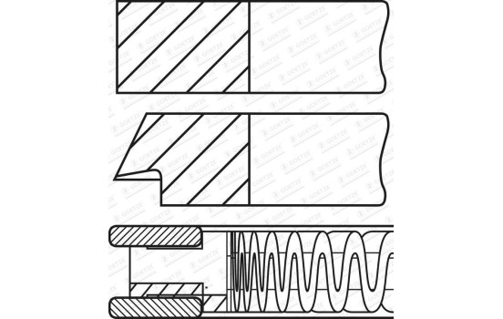 jeu de segments de piston, Image 2