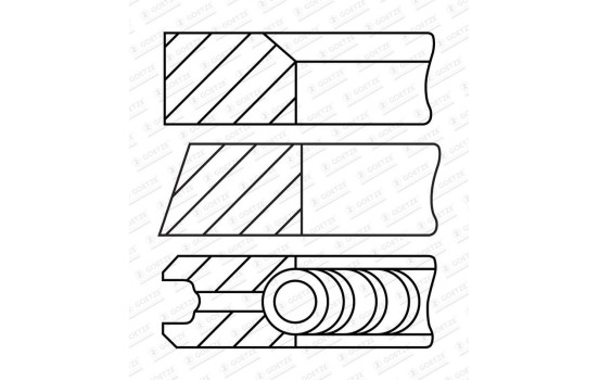 jeu de segments de piston, Image 2