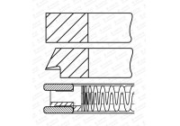 jeu de segments de piston